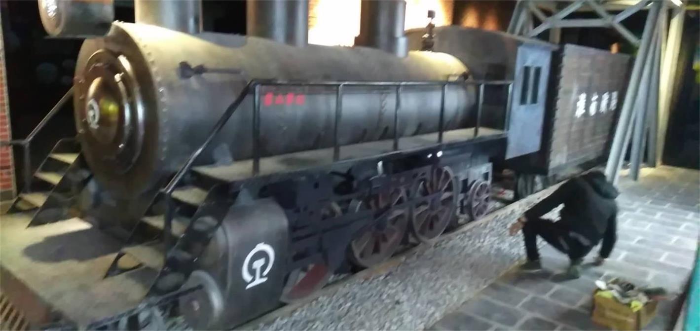 磁县蒸汽火车模型