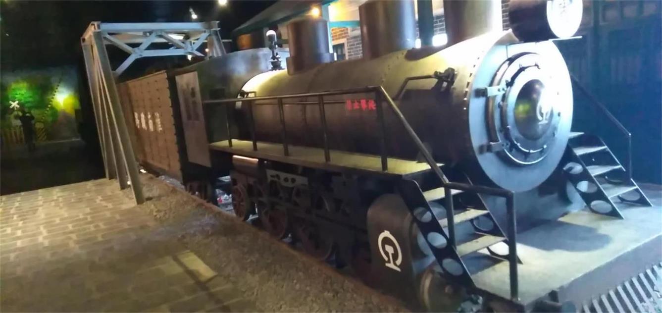 磁县蒸汽火车模型